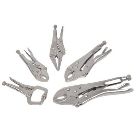 APEX TOOL GROUP 5Pc Lock Pliers Set DR60709